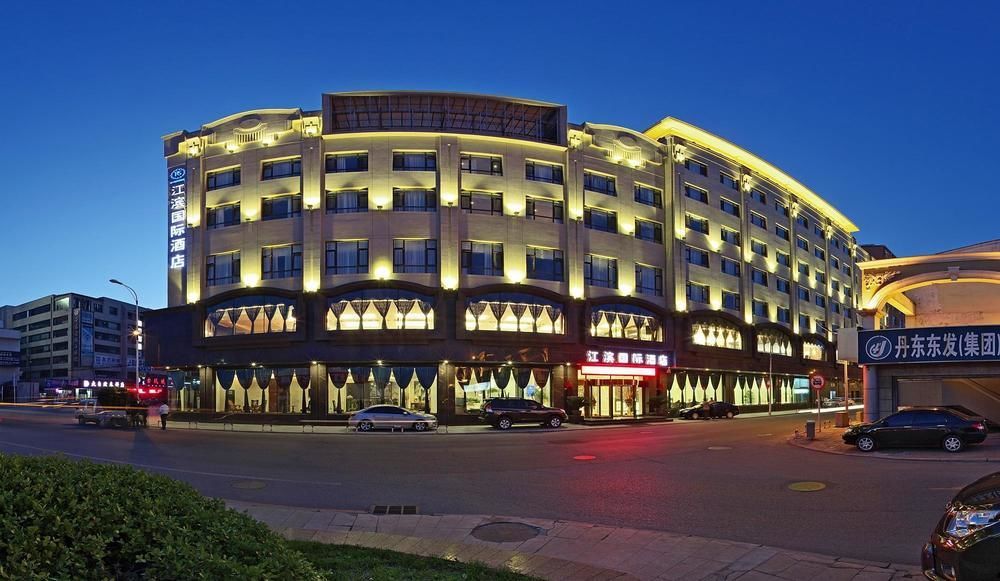 International Hotel Đan Đông Ngoại thất bức ảnh